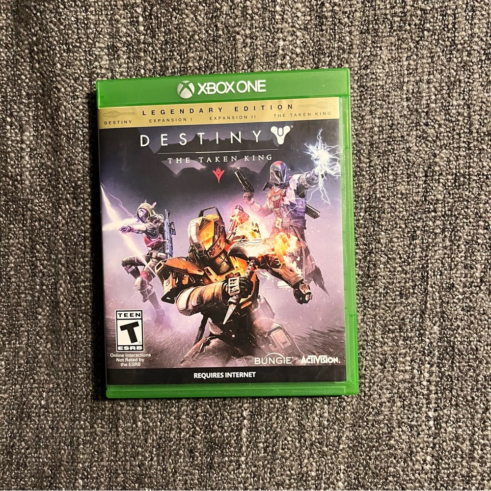 Destiny: The Taken King Legendary Edition Xbox One Game Complete
